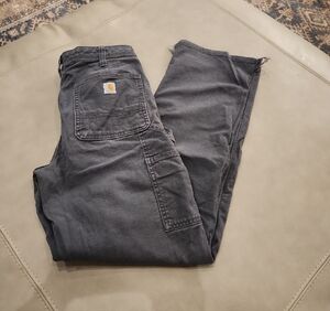Carhartt Women's Sz 8 Gray Work Pants